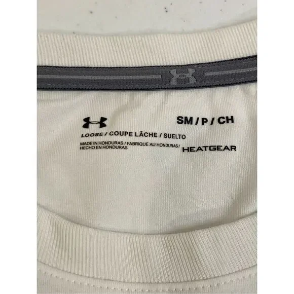 Notre Dame swimming and diving white tshirt Under Armour small - Picture 5 of 5